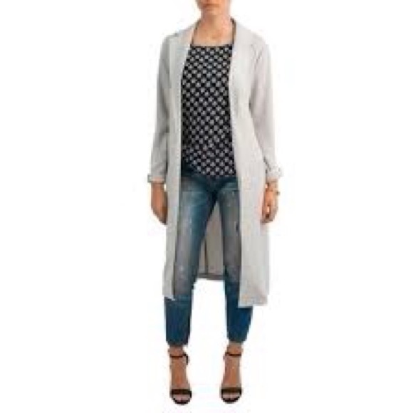 Only Jackets & Blazers - 🌼2/$30🌼ONLY long spring drapey blazer coat w/ side slits